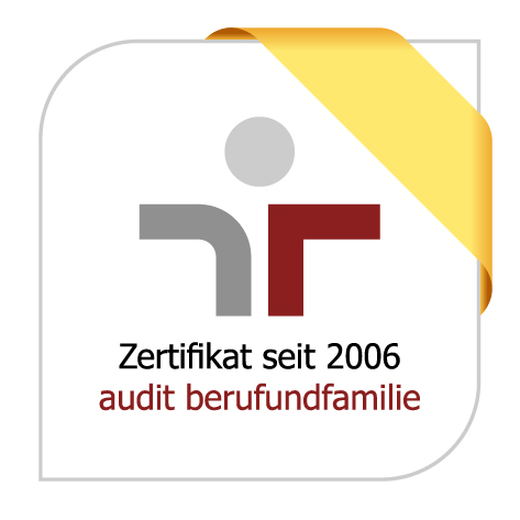 Logo Audit Beruf und Familie (Zertifikat seit 2006)